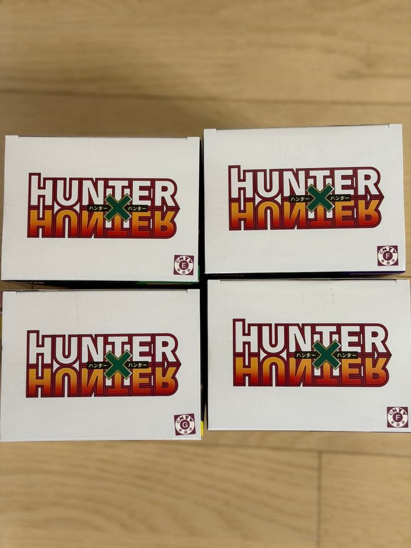HUNTER×HUNTER フィギュア G.I.編 4体　ゴン　キルア　ヒソカ
