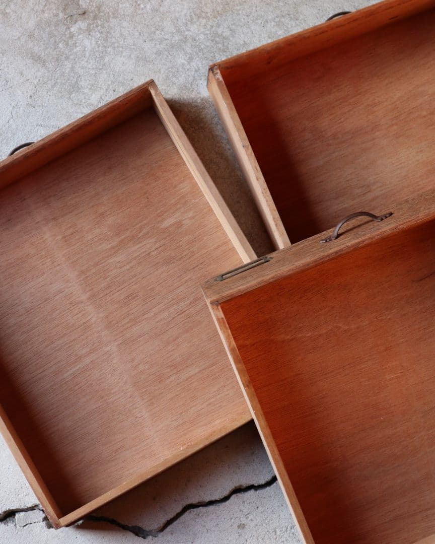 12/6(土)まで値下げ中　楢(ナラ)材の5杯小引き出し 収納棚 アンティーク