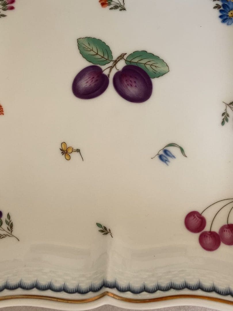 ジノリ イタリアンフルーツスクエア皿