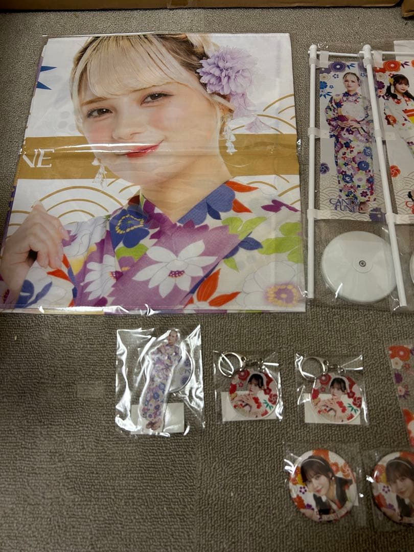 CANDYUNE 浴衣すきくじまとめ売り　宮野静　南なつ