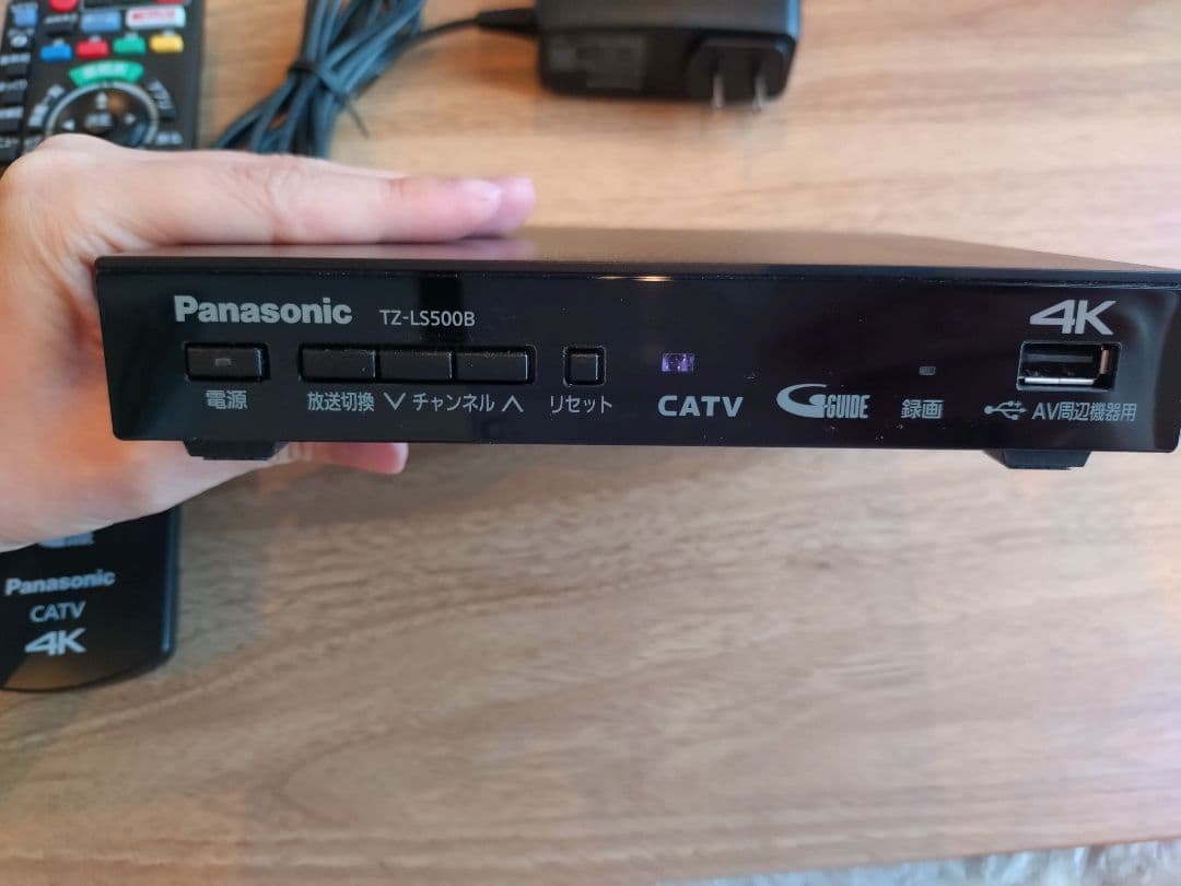 Panasonic 4K CATVチューナー TZ-LS500B