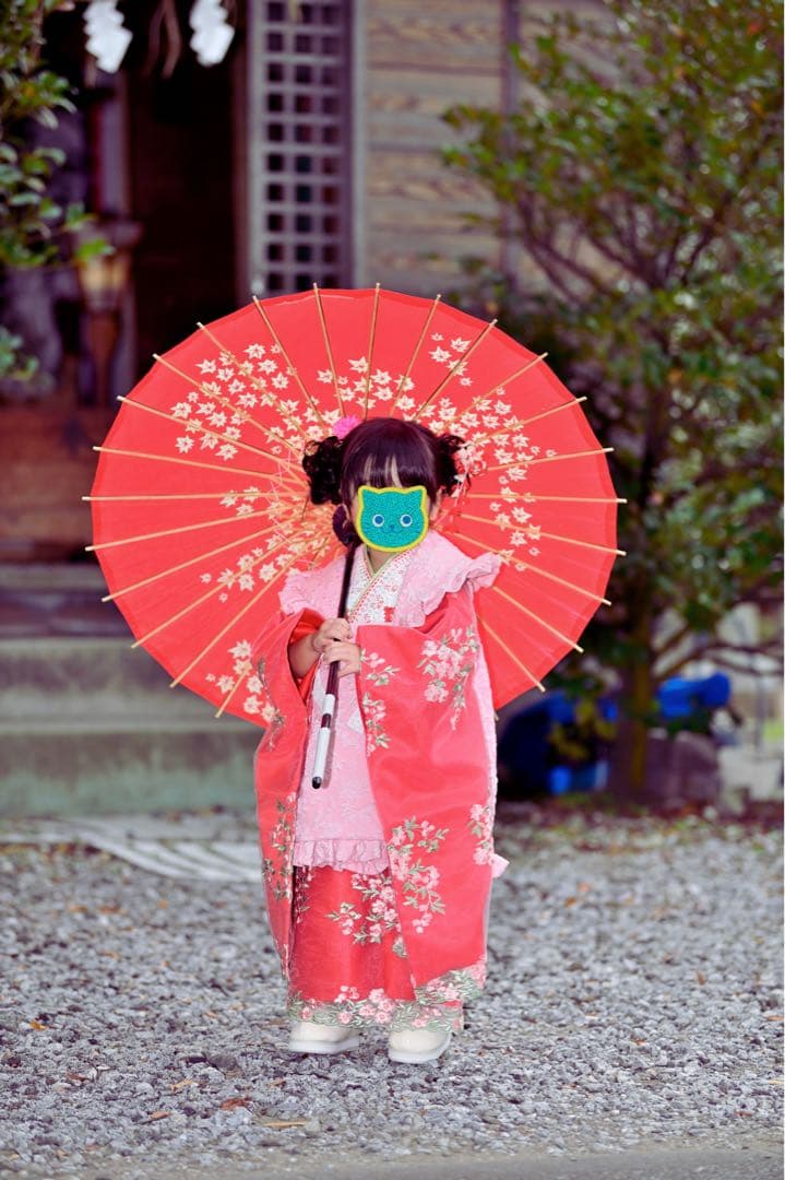 キャサリンコテージ　七五三　着物　スリッポン・バッグ・髪飾り・靴下セット