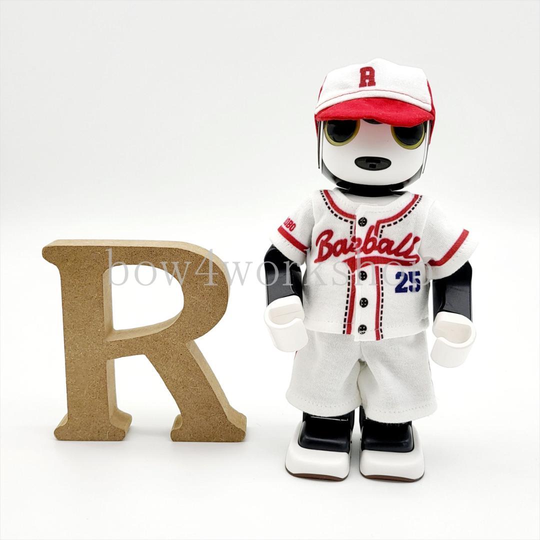 ロボホン RoBoHoN ロボホンの服ハンドメイド野球 ユニフォームセットレッド