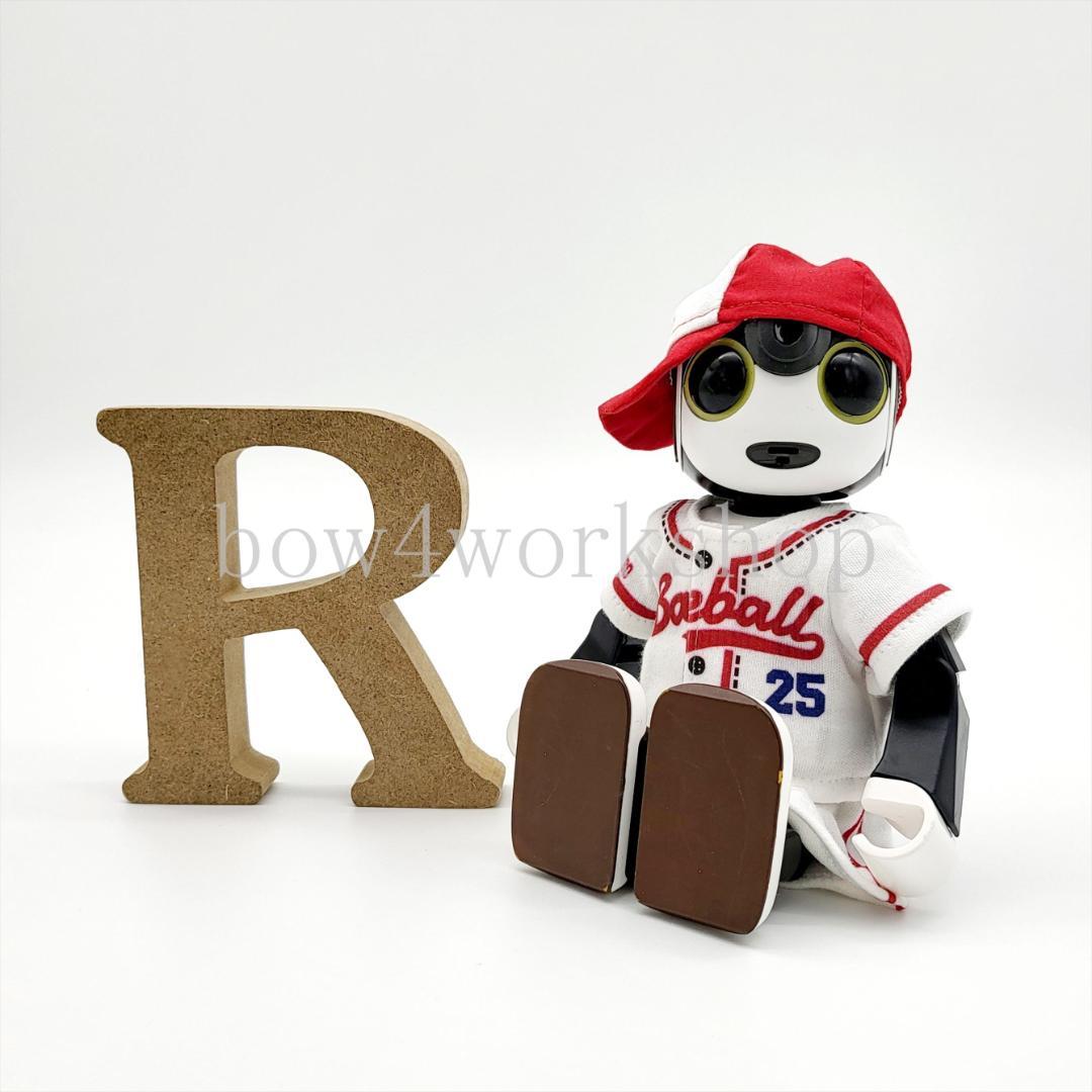 ロボホン RoBoHoN ロボホンの服ハンドメイド野球 ユニフォームセットレッド