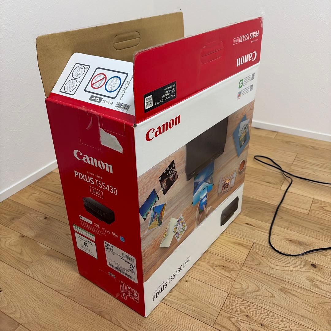Canon キヤノン PIXUS TS5430 インクジェットプリンター 黒