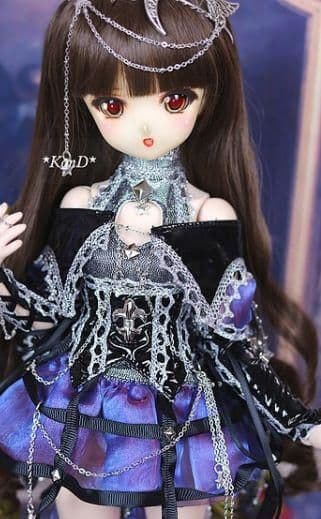 WR83 BJD　1/4 ドール 衣装 人形服 魔法少女　8セット　ハンドメイド