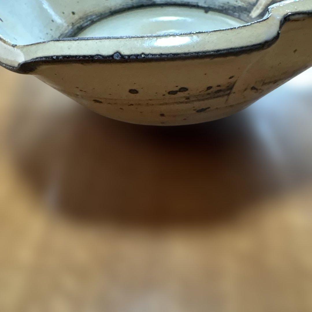 中里太亀さん作　唐津焼　四方鉢