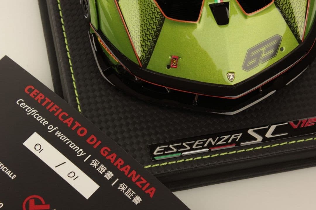 P*O様 MR★世界1台★1/18★ランボルギーニ★essenza #B.B.R