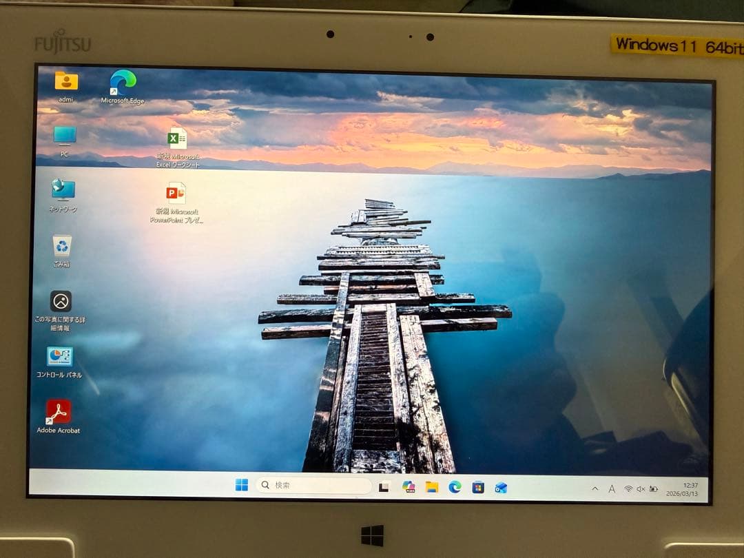富士通製2in1タブレット ARROWS Tab Q584/K Win11Pro