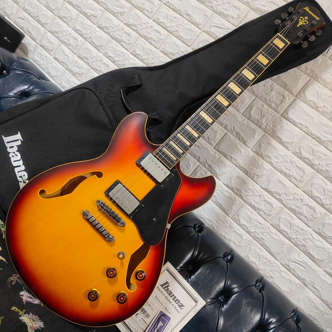 Ibanez ASV93-TDL 5B-01 レリックパーツ バースト セミアコ