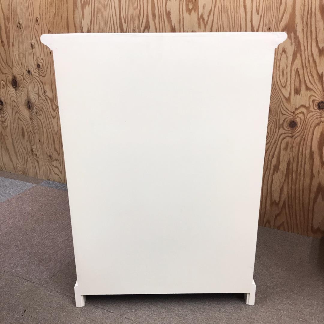 【1点限り】☆新品☆ アンティーク調キャビネット 棚 引き出し付