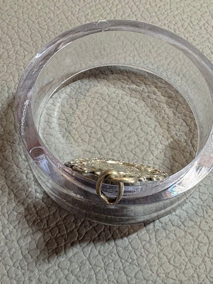 【アンティーク聖品】聖杯モチーフのペンダントトップ　1915年刻印