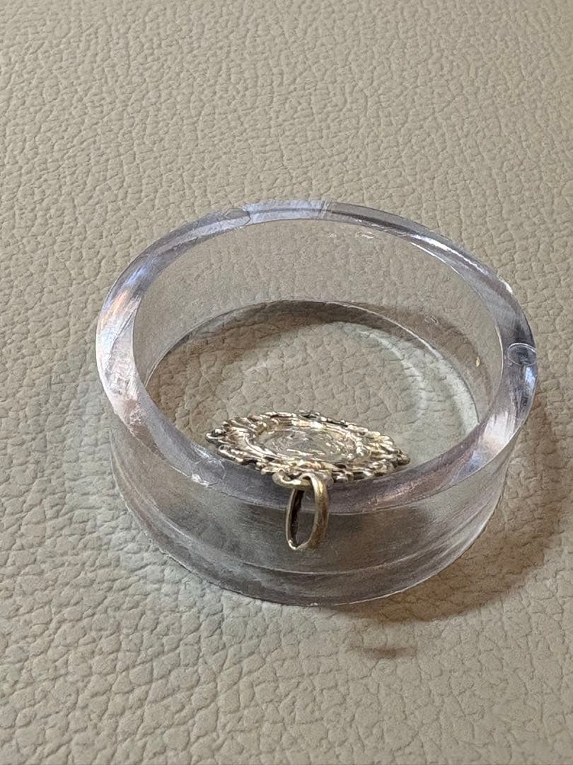 【アンティーク聖品】聖杯モチーフのペンダントトップ　1915年刻印