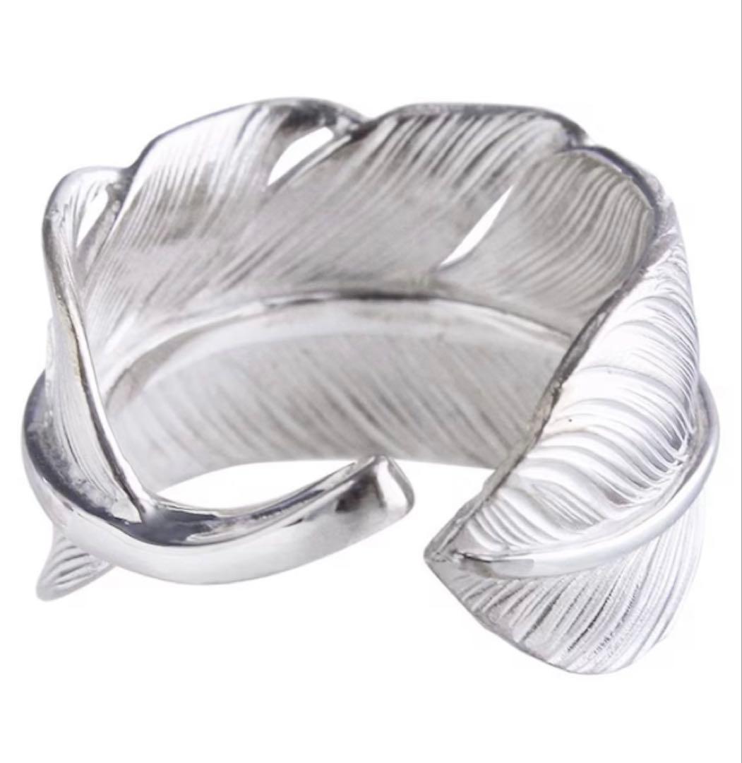 鷲見太郎 L flight feather 02 ring 指輪 （20 号）