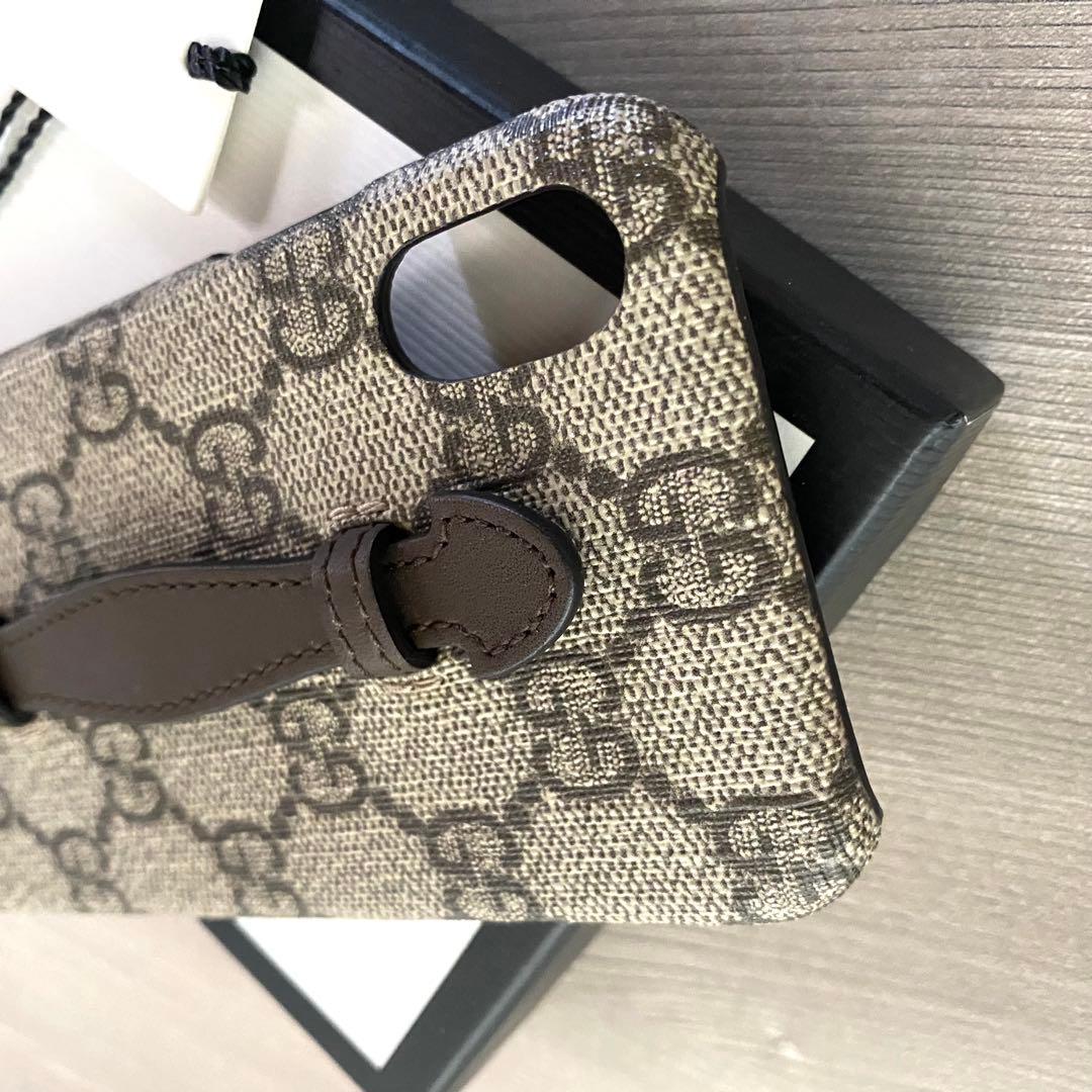 美品❣️【GUCCI】グッチ GG柄 iPhoneケース X & XS 箱 タグ付