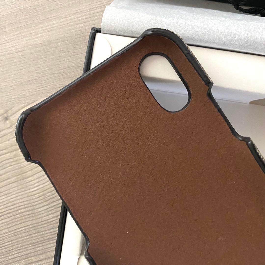 美品❣️【GUCCI】グッチ GG柄 iPhoneケース X & XS 箱 タグ付