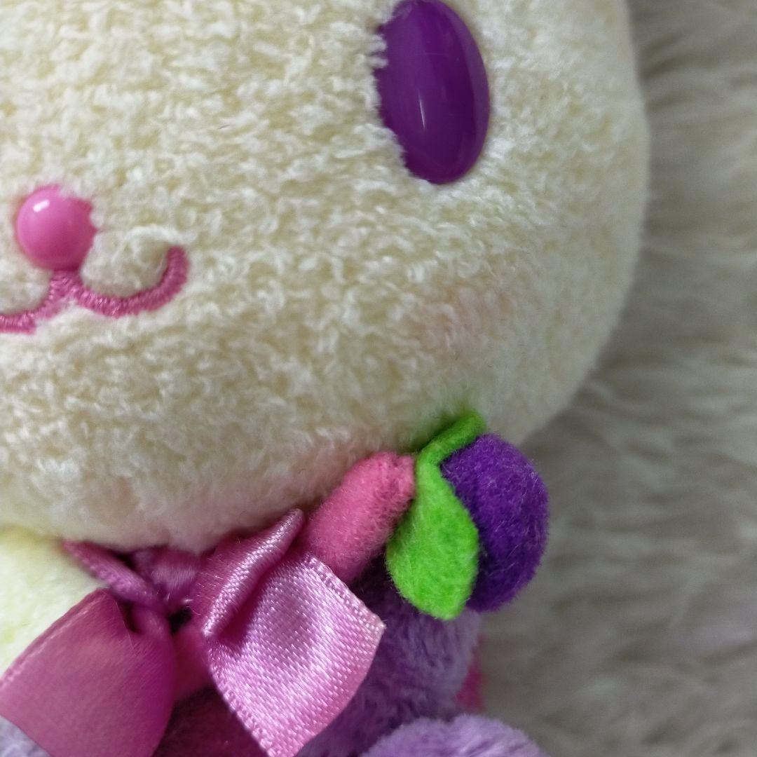 平成レトロ ウサハナ ぬいぐるみ 2006 ぶどう 非売品 レア　Y2K
