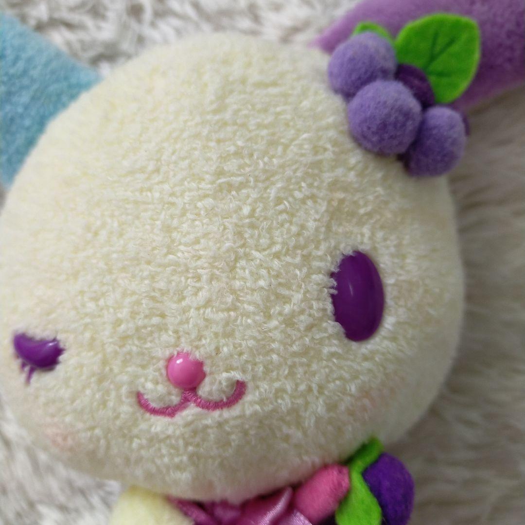 平成レトロ ウサハナ ぬいぐるみ 2006 ぶどう 非売品 レア　Y2K