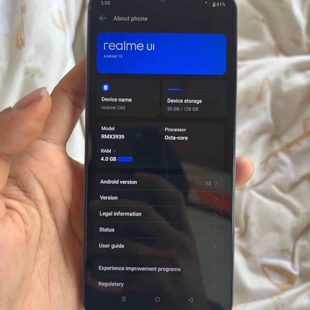 realme C63 スマートフォン SIMフリー
