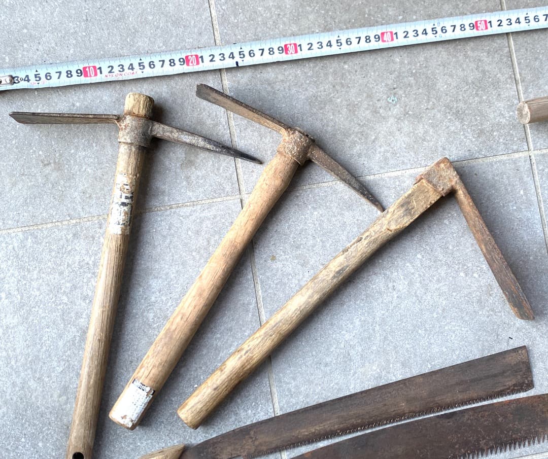 大量！【19点セット】ガーデニング 園芸刃物 鎌 桑 農機具 雑草駆除 古道具