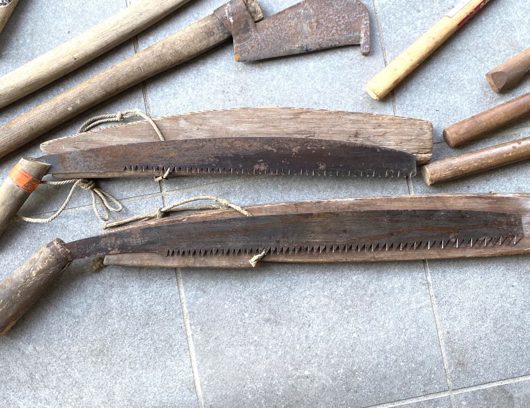 大量！【19点セット】ガーデニング 園芸刃物 鎌 桑 農機具 雑草駆除 古道具