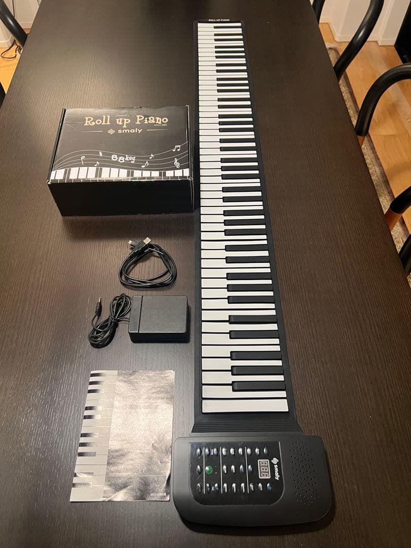 mi　スマリー　88鍵盤　ロールアップピアノ smaly-p88a