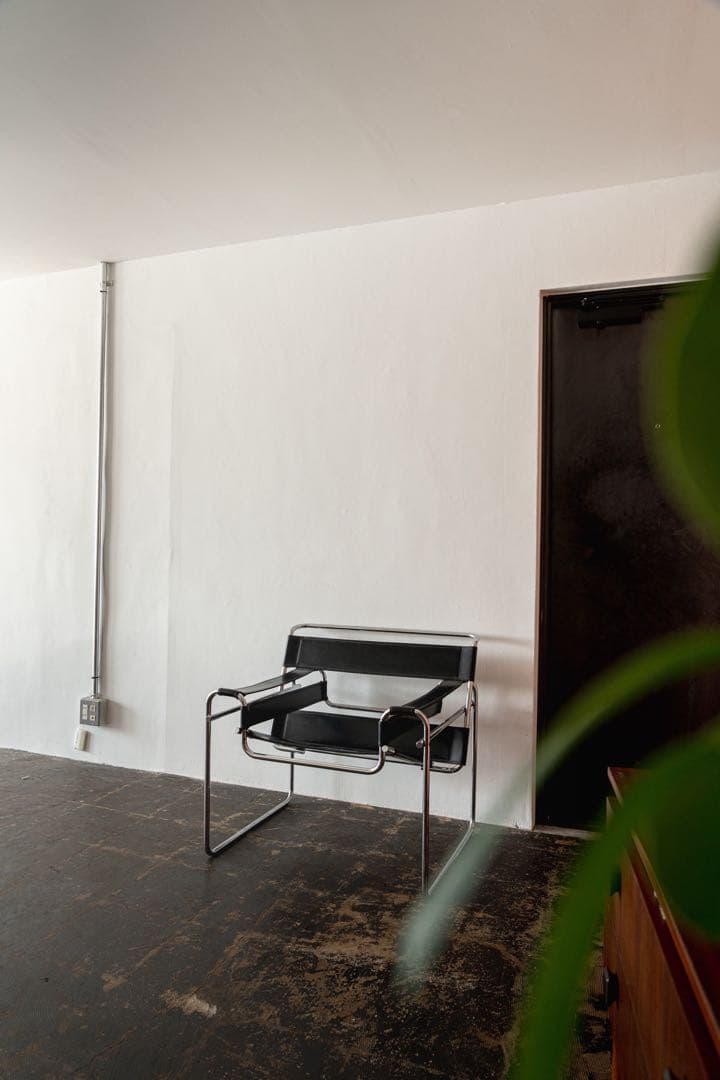 マルセル・ブロイヤー　ワシリーチェア　スチール　椅子