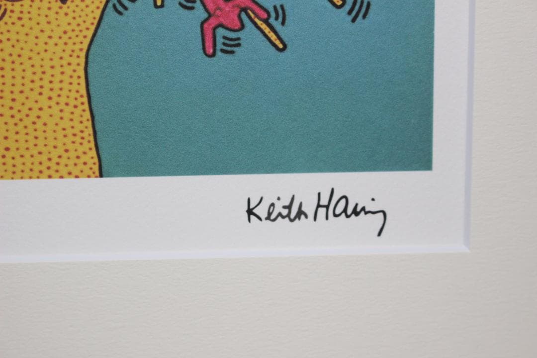 キース・ヘリング【The Tree of Monkeys】エスタンプリトグラフ