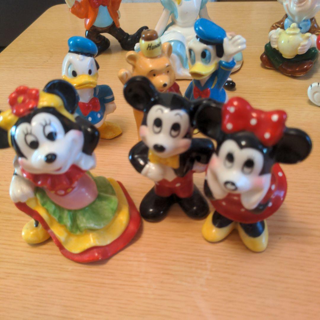 ディズニー　陶器　アリス　ミッキー　ミニー　プーさん　ドナルド　ダンボ