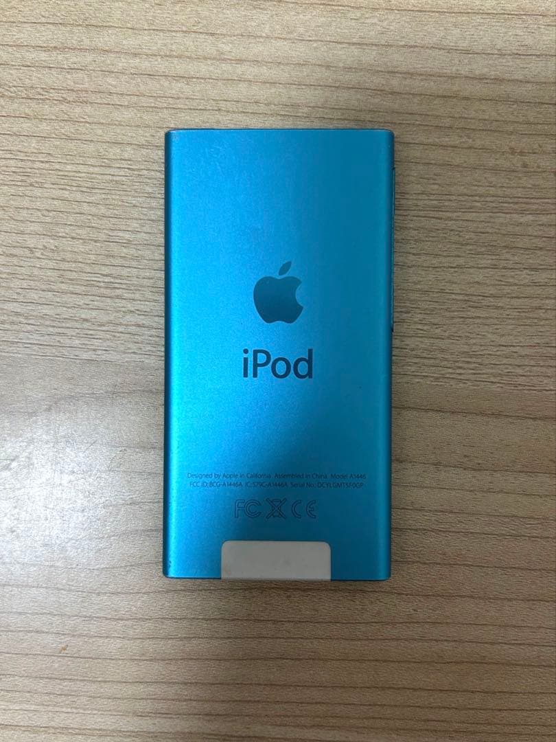iPod nano 第七世代　ブルー