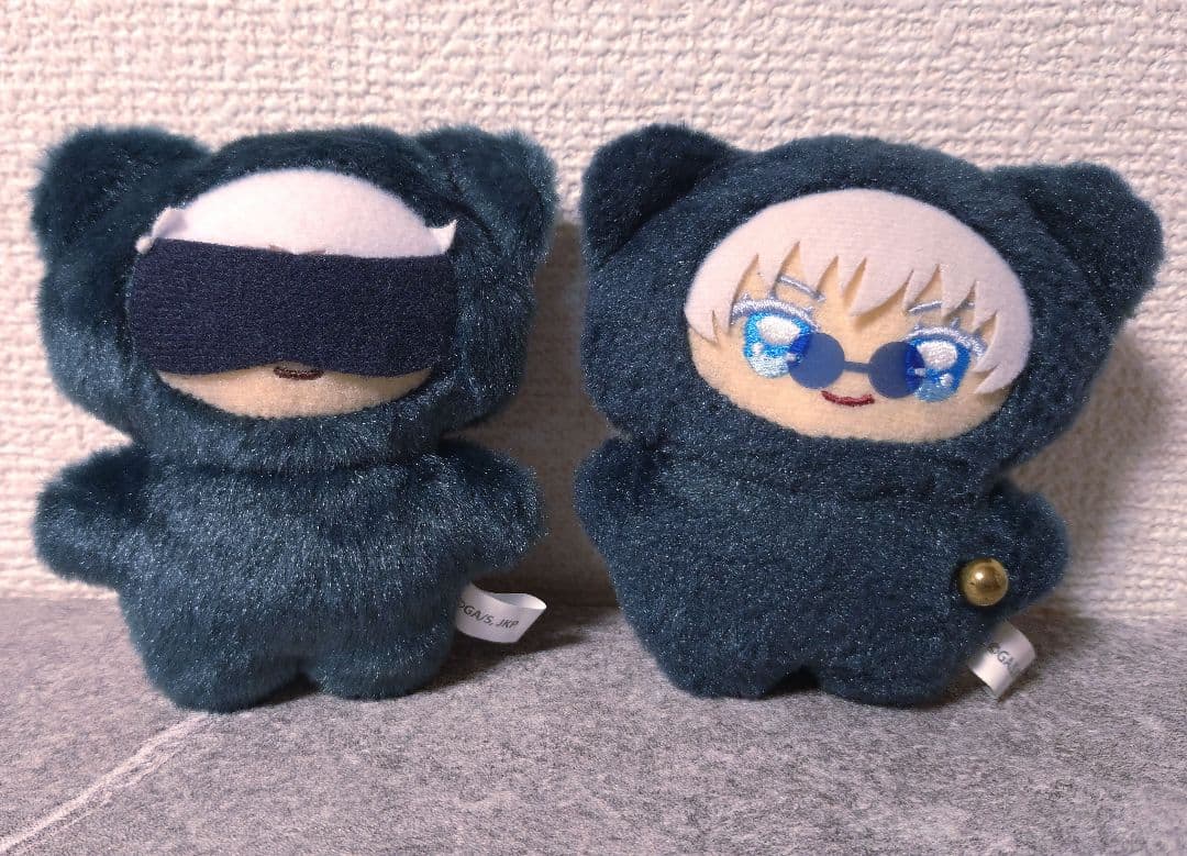 呪術廻戦　五条悟　猫耳ぬいぐるみ　ちみけも　ぷりたっちどりーむ　バラ売り不可