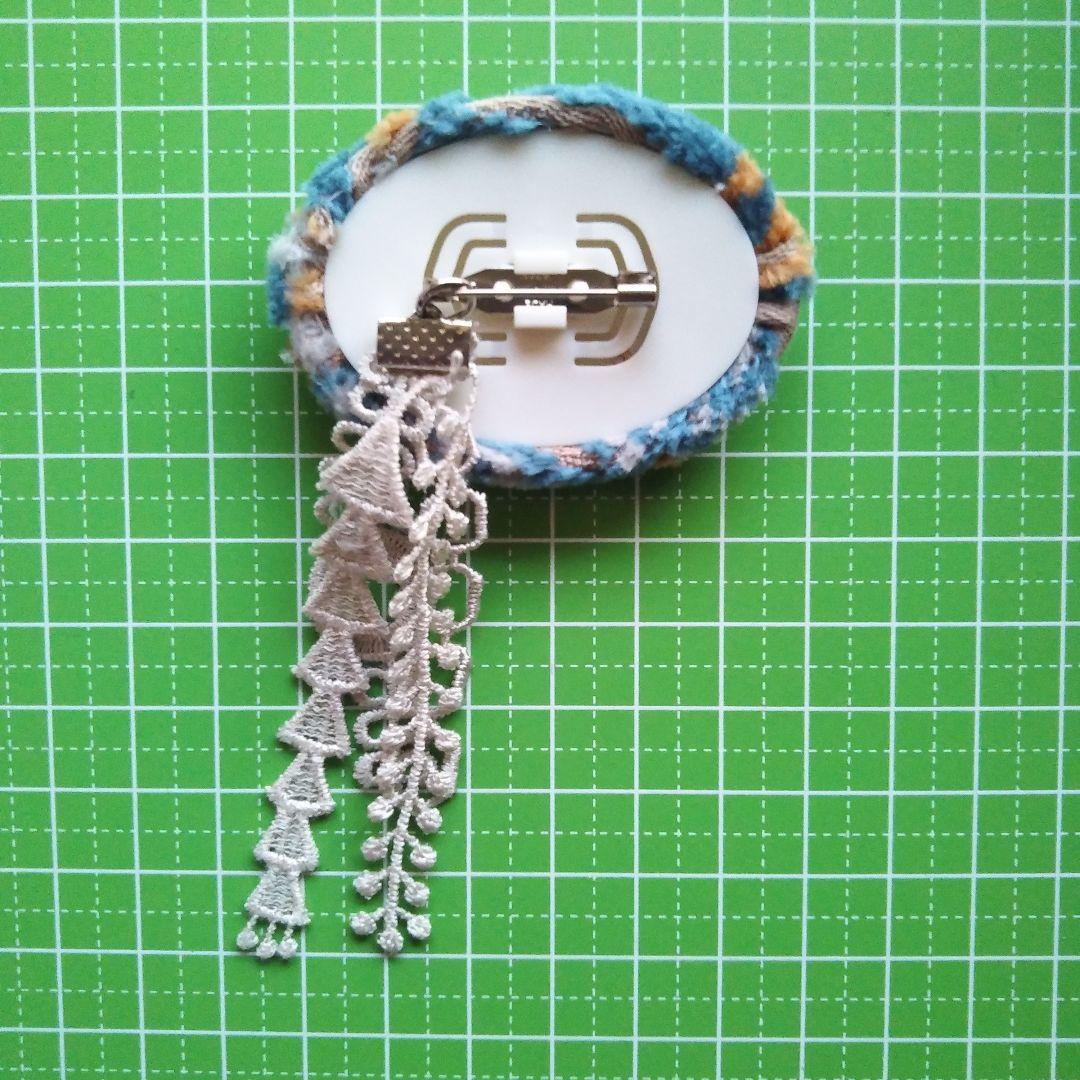 専用⑩116ミナペルホネン ハンドメイド ブローチアクセサリー