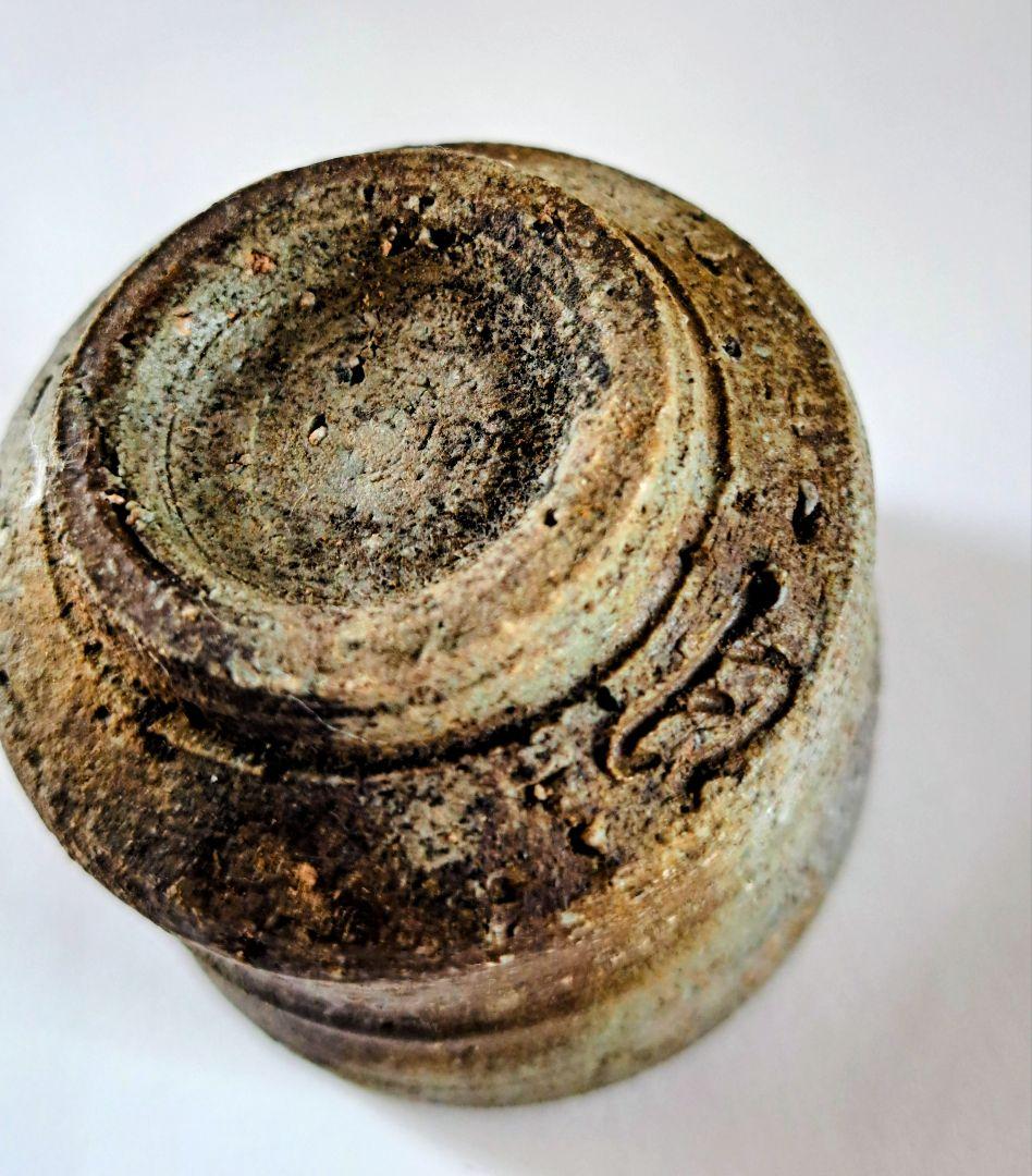 【備前焼】焼締め　徳利　お猪口　一輪挿し　名工日幡光顕【美術工芸品】