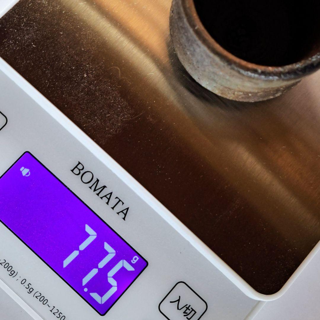 【備前焼】焼締め　徳利　お猪口　一輪挿し　名工日幡光顕【美術工芸品】