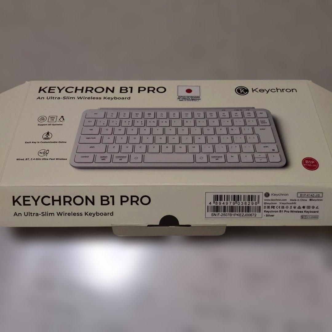 【ほぼ未使用】Keychron B1 Pro JIS配列キーボード かな印字なし