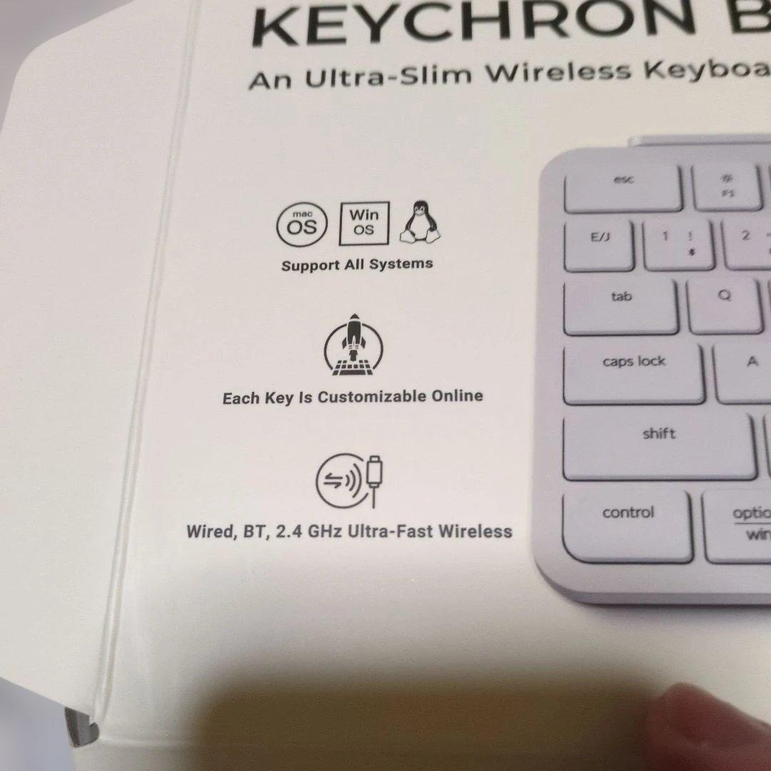 【ほぼ未使用】Keychron B1 Pro JIS配列キーボード かな印字なし