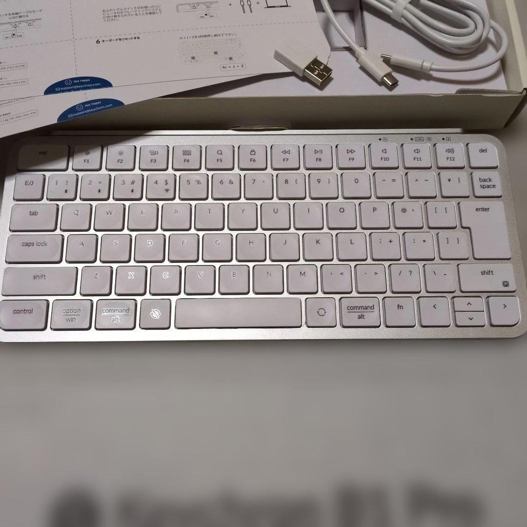 【ほぼ未使用】Keychron B1 Pro JIS配列キーボード かな印字なし