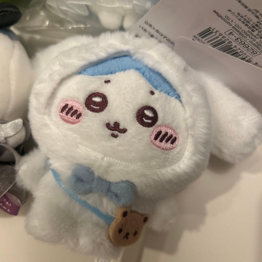 ちいかわ ハチワレ ストラップ ぬいぐるみ