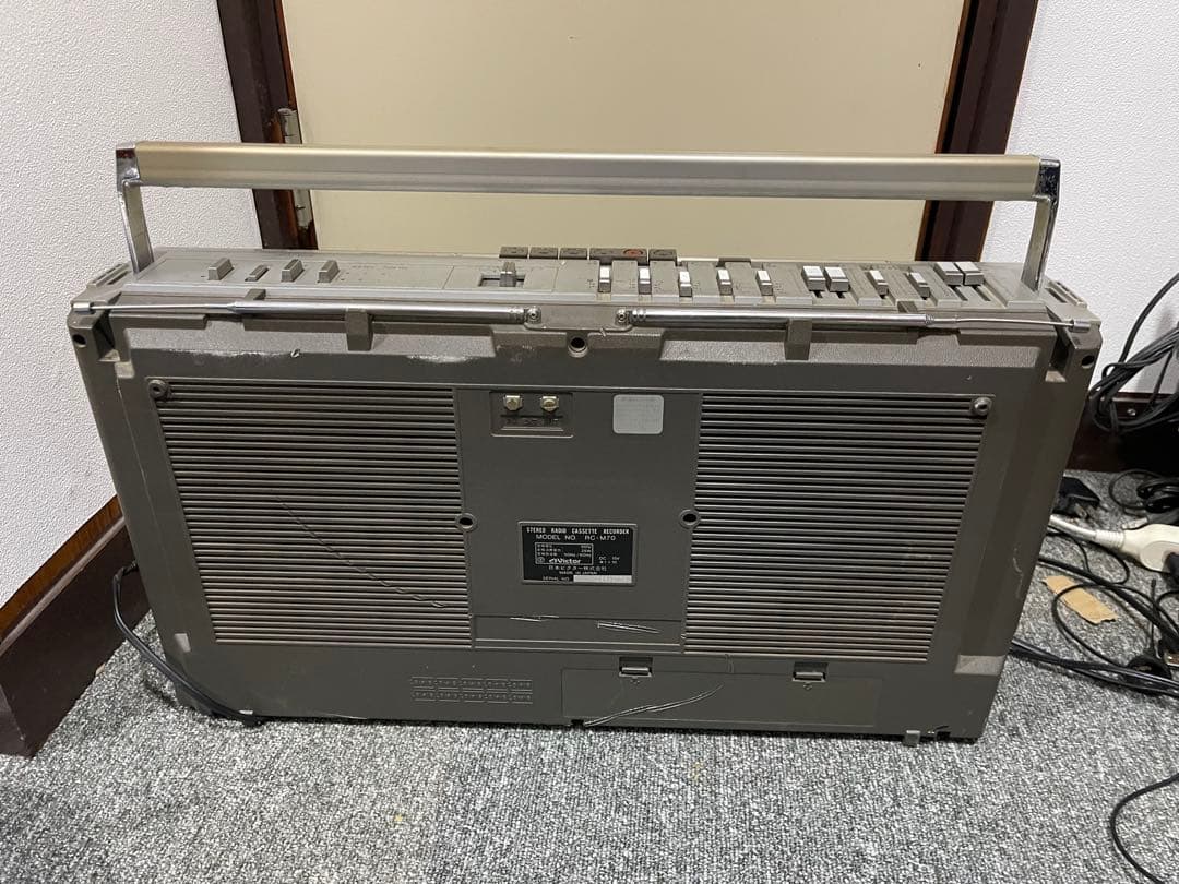 希少 Victor ビクターRC-M70 ラジカセ 動作品