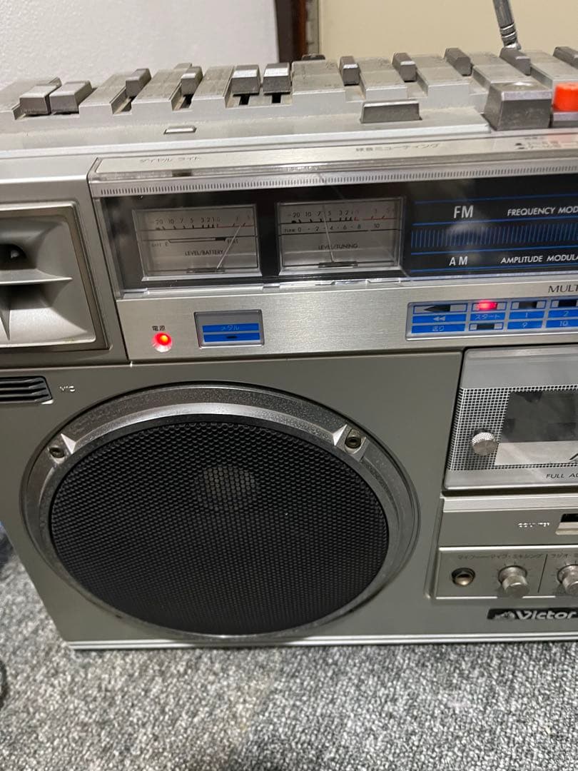 希少 Victor ビクターRC-M70 ラジカセ 動作品