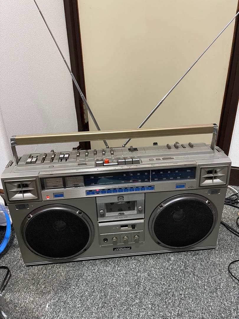 希少 Victor ビクターRC-M70 ラジカセ 動作品