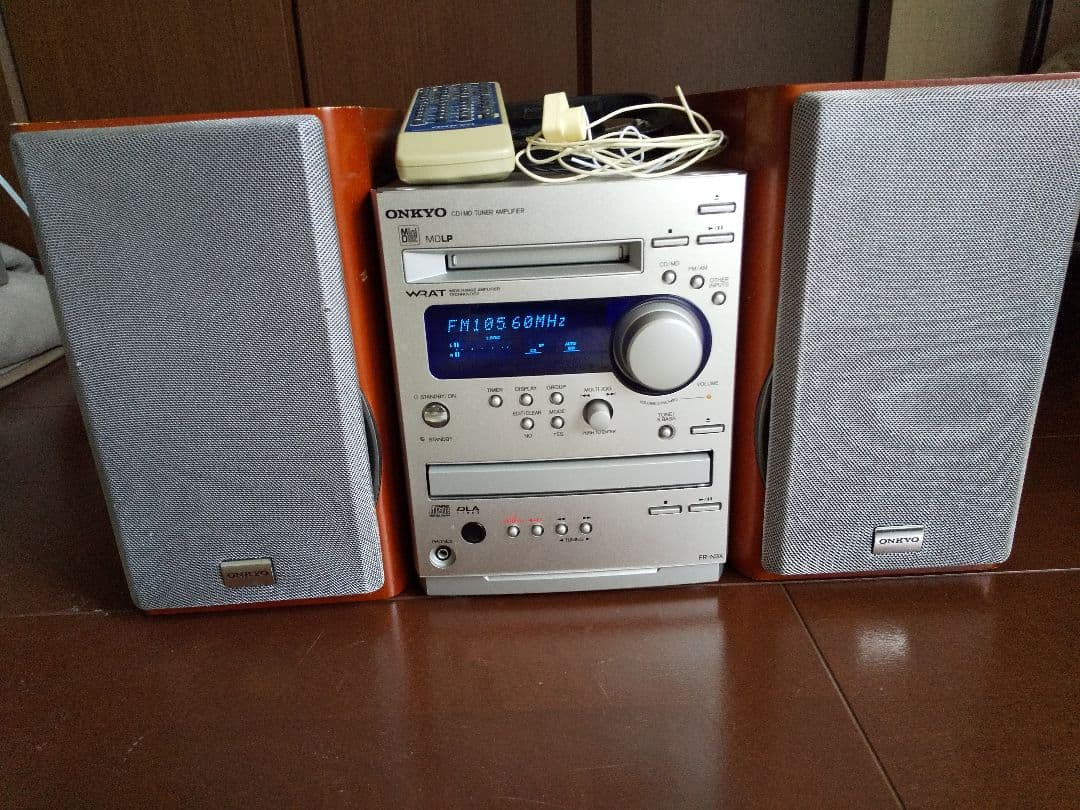 【動作品】ONKYO CD/MD Tuner Amplifier FR-N3X