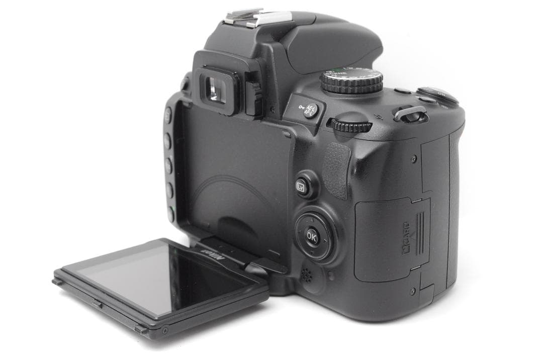 【極上品】安心のダブルレンズ　Nikon D5000　スマホ転送　自撮り　動画