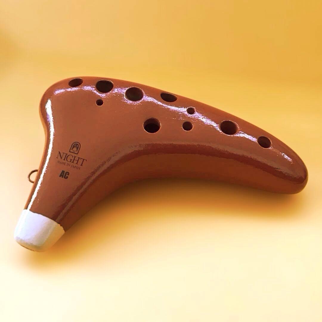 ナイト オカリナ スタンダルドAC（アルトC管）専用ケース付き【新品】