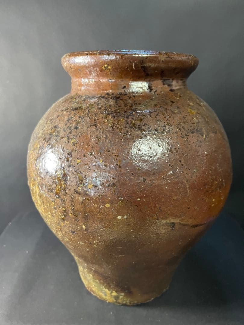 丹波燒 古丹波 古美術　胡麻　釉薬　茶道　華道