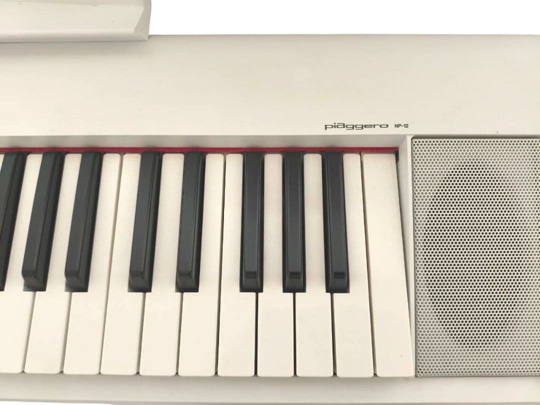 YAMAHA NP-12 piaggdro ホワイト スタンド付