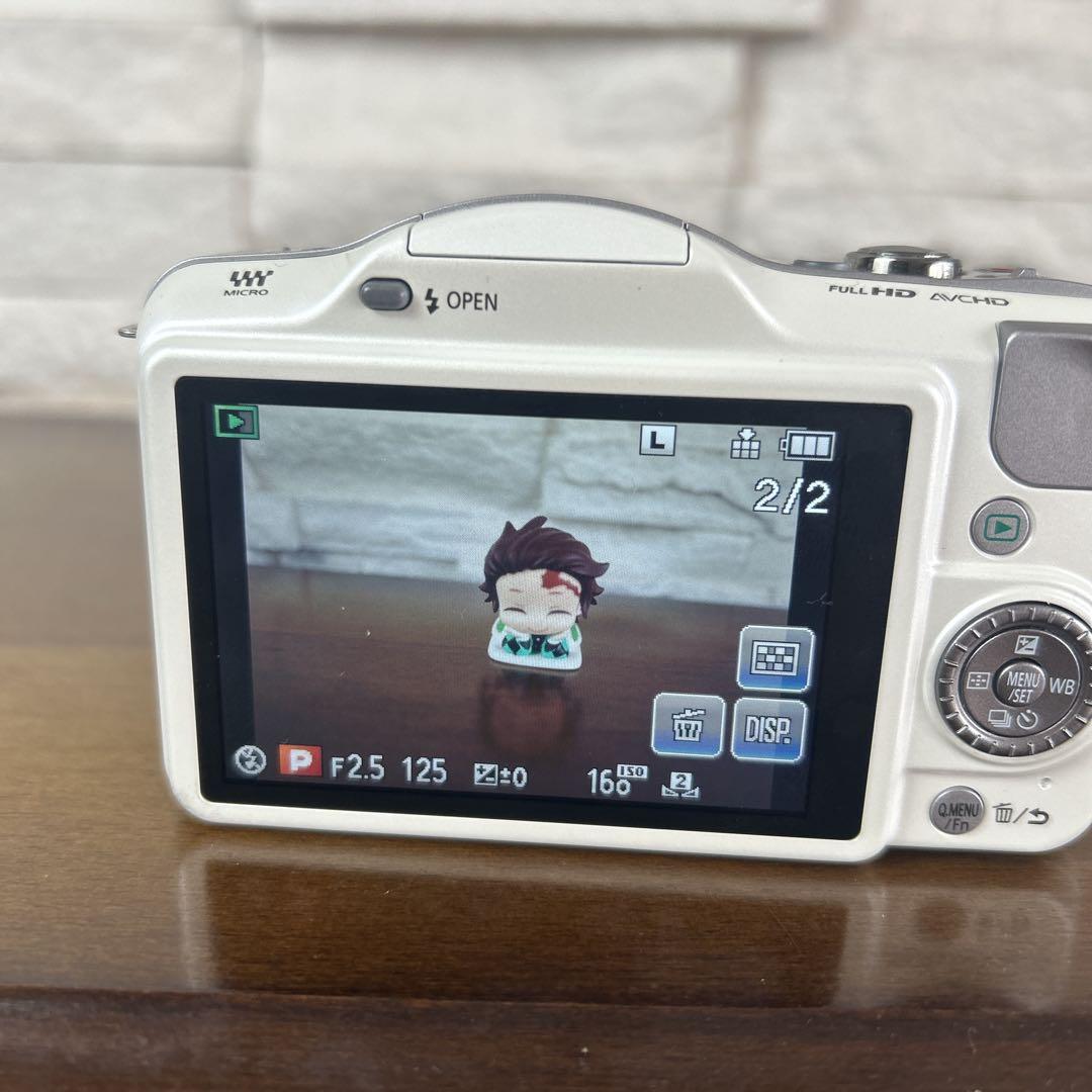 LUMIX DMC-GF3W DOUBLELENS KIT 【極美品】SDカード