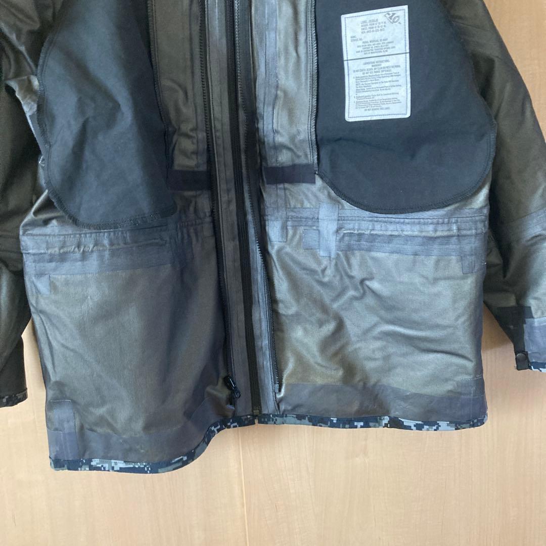 米軍 US NAVY NWU ゴアテックス パーカー　L-R 新品
