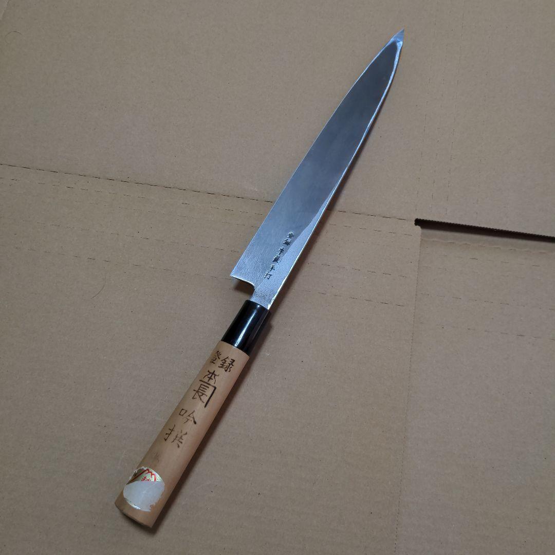 柳刃包丁 越前 カネチョウ