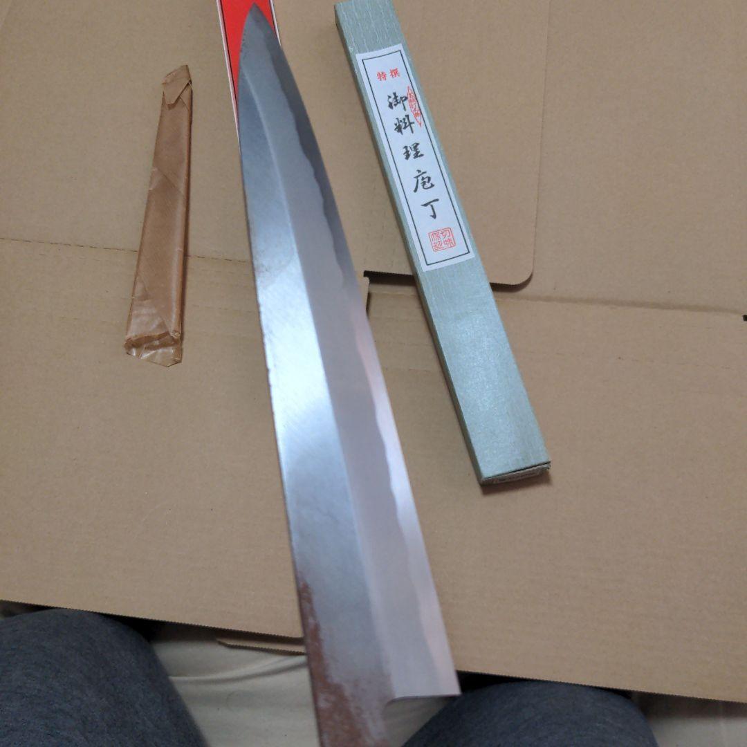 柳刃包丁 越前 カネチョウ